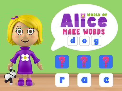 World of Alice Make Words 
